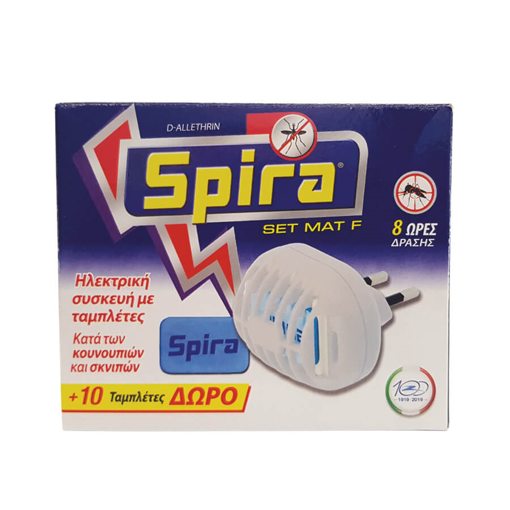 SPIRA INSECT PLUG IN + 10 ΤΑBLETS