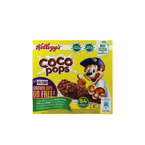 KELLOGGS COCO POPS BAR 6X20g