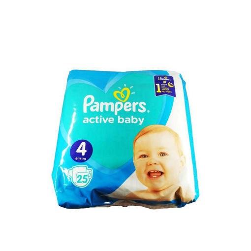 PAMPERS ACTIVE BABY No4  25Τ