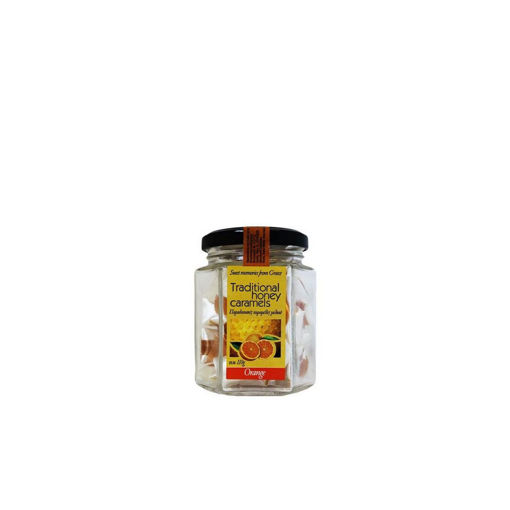 ΚΑΡΑΜΕΛΛΕΣ ΜΕΛΙΟΥ LUX 110g ΠΟΡΤΟΚΑΛΙ