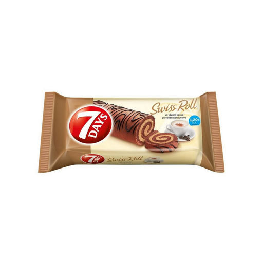 7D SWISS ROLLS CAPPUCIN