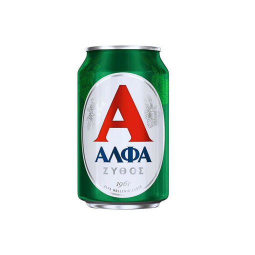 ΜΠΥΡΑ ΑΛΦΑ ΚΟΥΤΙ 330ml (24c)