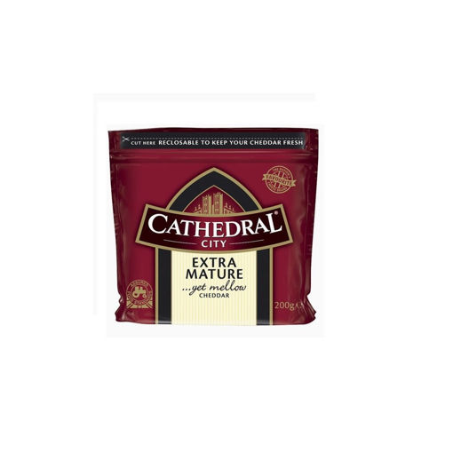 CATHEDRAL EXTRA MATURE CHEDDAR 200g