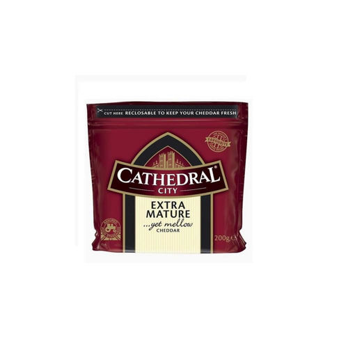 CATHEDRAL EXTRA MATURE CHEDDAR 200g