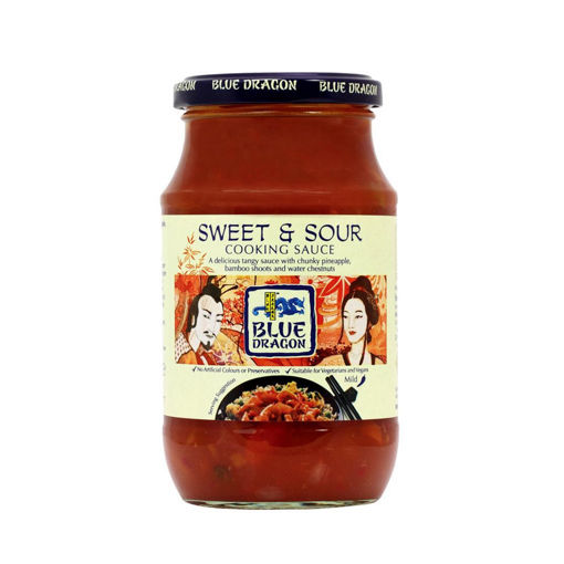 BLUE DRAGON SWEET & COUR COOKING SAUCE 390g