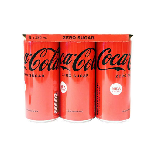 COCA COLA ZERO 6X330ml PACK