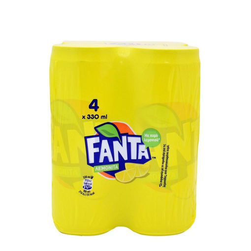 FANTA LEMON 4X330ml PACK