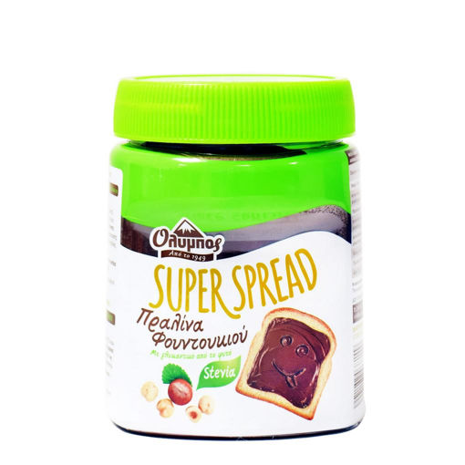 ΟΛΥΜΠΟΣ SUPERSPREAD ΠΡΑΛΙΝΑ ΜΕ ΣΤΕΒΙΑ 350g