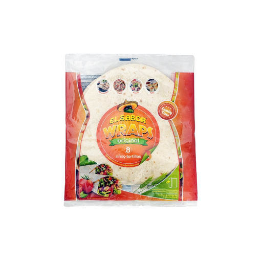 EL SABOR WRAPS TORTILLA 320g