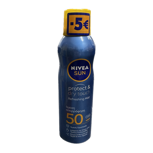 NIVEA SUN PR&DRY METAL SPF50 200ml -5.00€