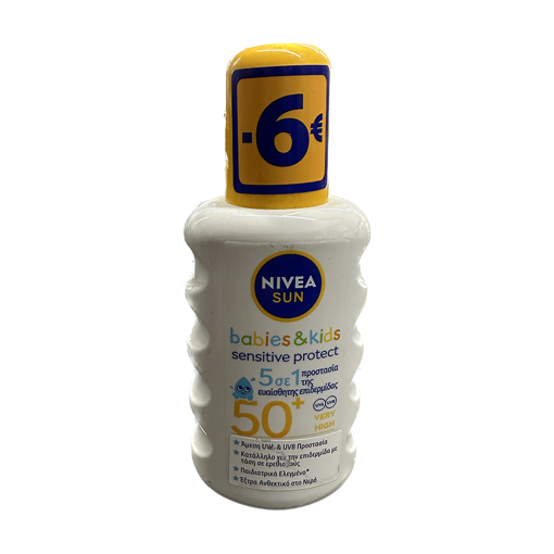 NIVEA SUN KIDS SENSIT. SPR SPF50 200ml -6.00€