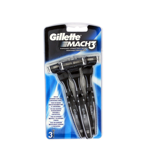 GILLETTE MACH3 ΜΙΑΣ ΧΡΗΣΗΣ 3ΤΕΜ