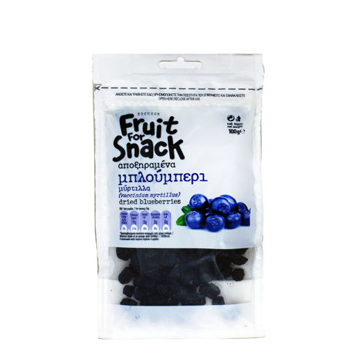 FRUIT FOR SNACK ΜΠΛΟΥΜΠΕΡΙ 100g