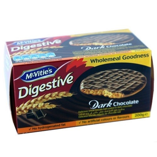 MCVITIES DIGESTIVES DARK CHOCOLATE  200g
