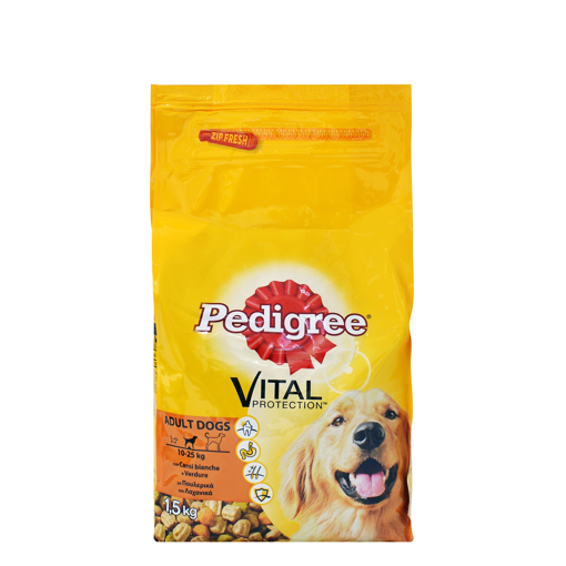 Picture of Pedigree for Adult Dogs with Poultry and Vegetables 1,5Kg