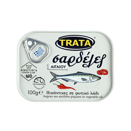 Picture of Trata Sardines Piquant in Vegetable Oil 100g