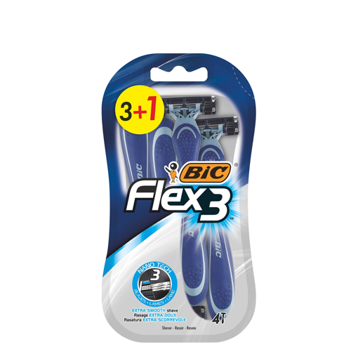 Picture of Bic Flex Disposable Razers 3+1