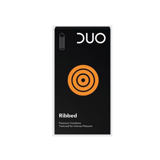 Picture of Duo Ribbed 3 Condoms