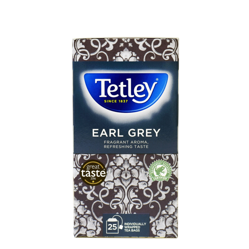TETLEY 25 EARL GREY 50g