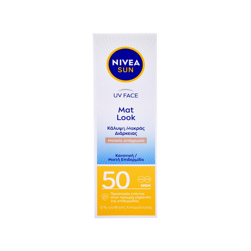 NIVEA SUN FACE MAT. SPF50 50ml