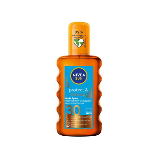 NIVEA SUN PROTECT & BRONZE OIL SPRAY PF30 200ml