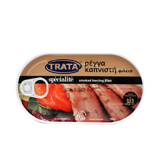 Picture of Trata Smoked Herring Fillet in Vegetable Oil 100g