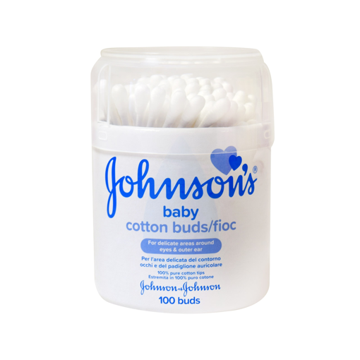 JOHNSONS BABY COTTON BUD 100PCS