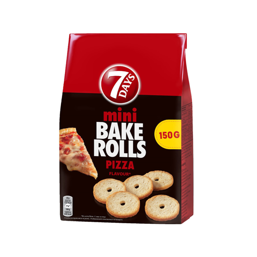 7D BAKE ROLLS PIZZA 150g