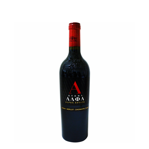 Picture of Κρασί Ερυθρό Ξηρό Κτήμα Άλφα 750ml