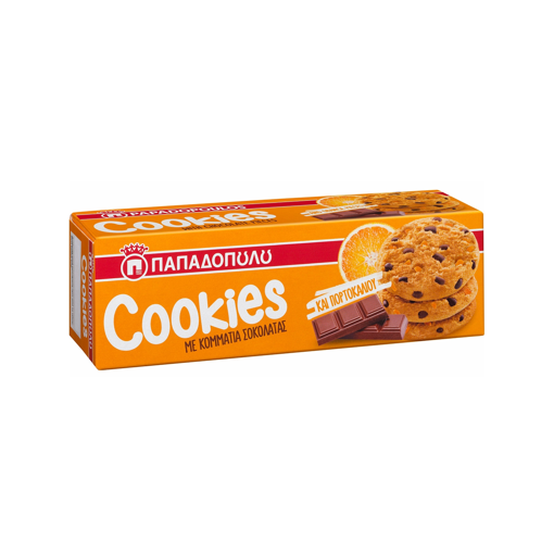 Π/Δ COOKIES ORANGE & CHOCOLATE 180g