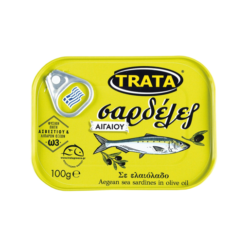 Picture of Σαρδέλες σε Ελαιόλαδο Trata 100g