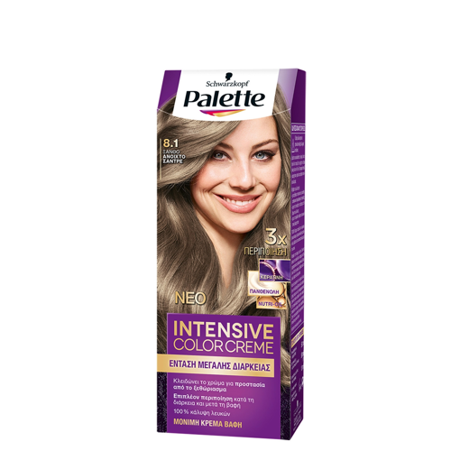 PALETTE ICC SEMI-SET N8.1 ΞΑΝΘΟ ΑΝ. ΣΑΝΤΡΕ