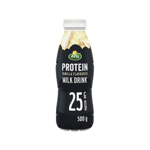 ARLA ΓΑΛΑ ΜΕ ΠΡΩΤΕΙΝΗ ΒΑΝΙΛΙΑ 50% ΛΙΓ. ΖΑΧΑΡ.500g