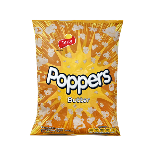TASTY SNACKS POPPERS BUTTER 75g
