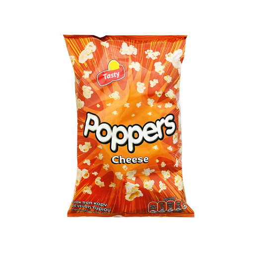 TASTY SNACKS POPPERS CHEESE 75g