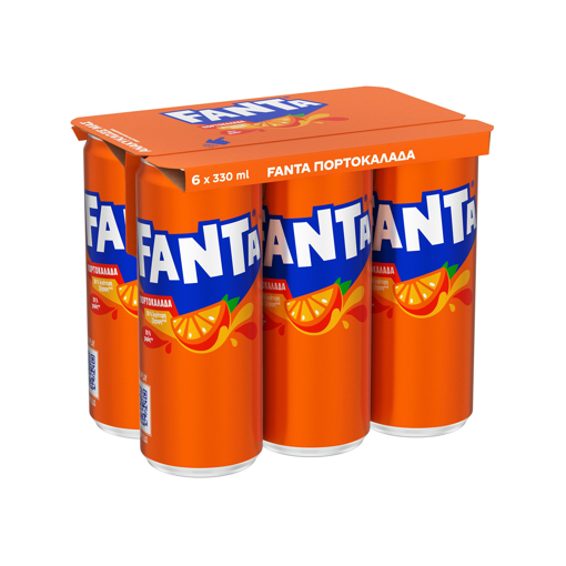 FANTA ORANGE 6X330ml PACK