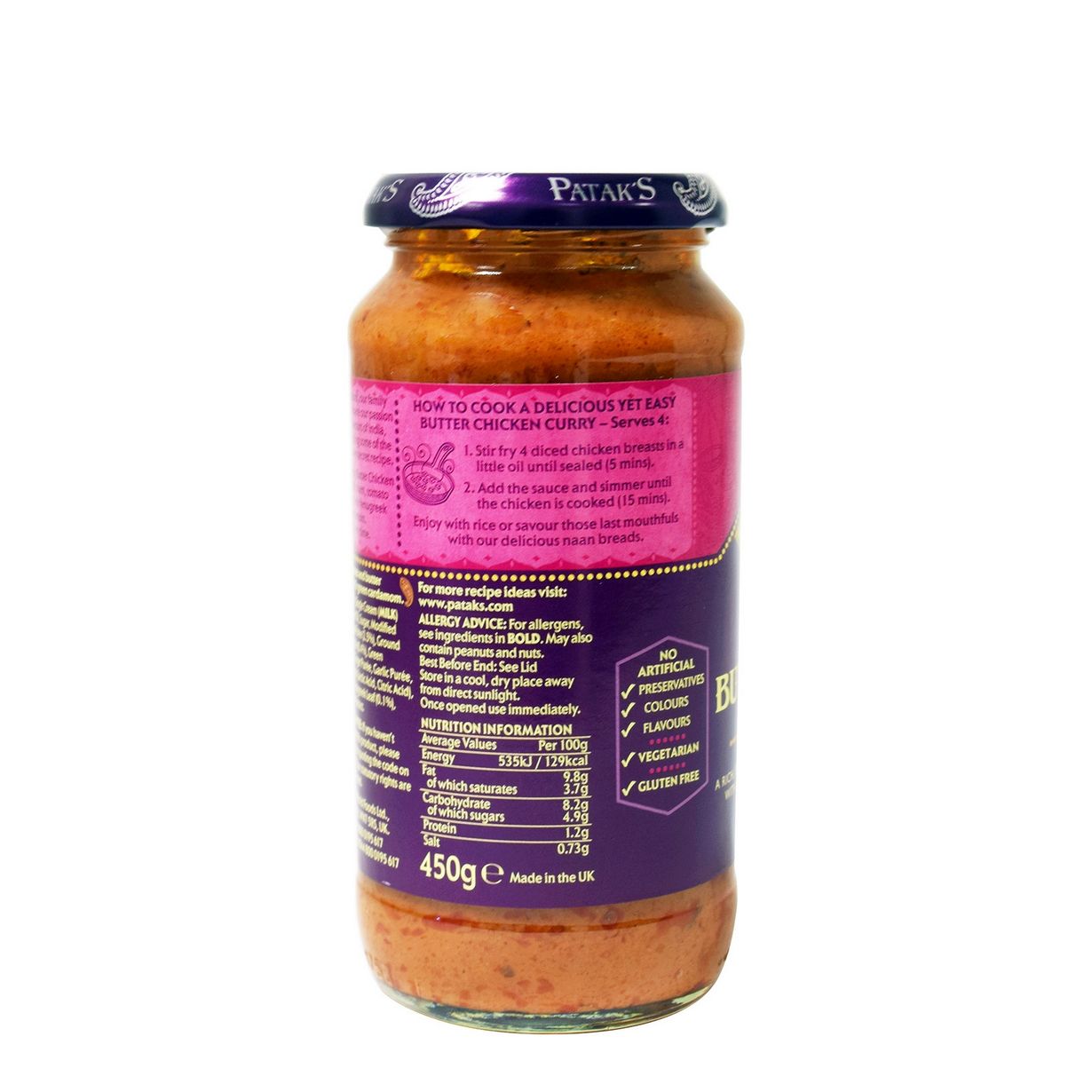 abconline.gr Your grocery store in Rhodes. Patak's Butter Chicken ...