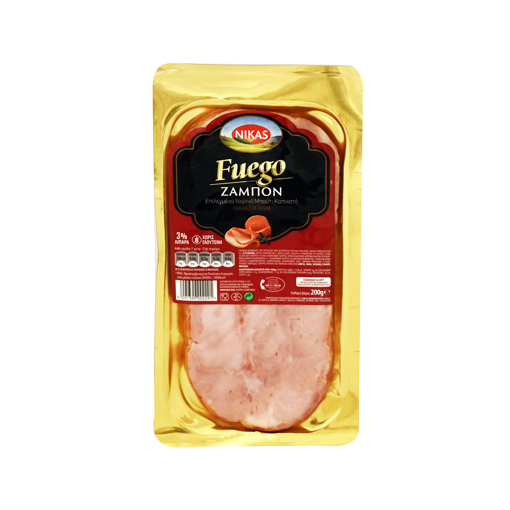 ΝΙΚΑΣ FUEGO ΖΑΜΠΟΝ ΚΑΠΝΙΣΤΟ 200g