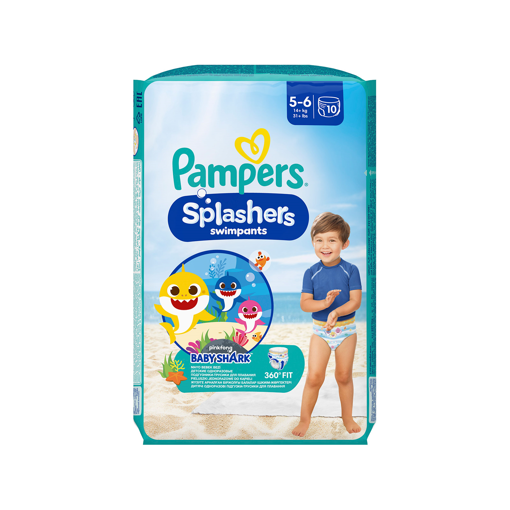 PAMPERS SPLASHERS 5-6 10pcs