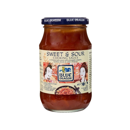 BLUE DRAGON SWEET & COUR COOKING SAUCE 390g