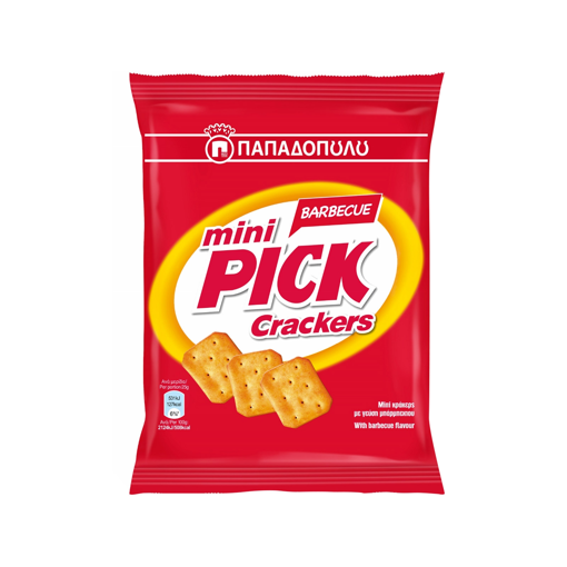 Π/Δ MINI PICK CRACKERS BBQ 70g
