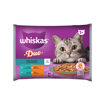 WHISKAS DUO ΦΑΚ ΣΤΕΡΙΑ & ΘΑΛ ΖΕΛΕ 4X85g