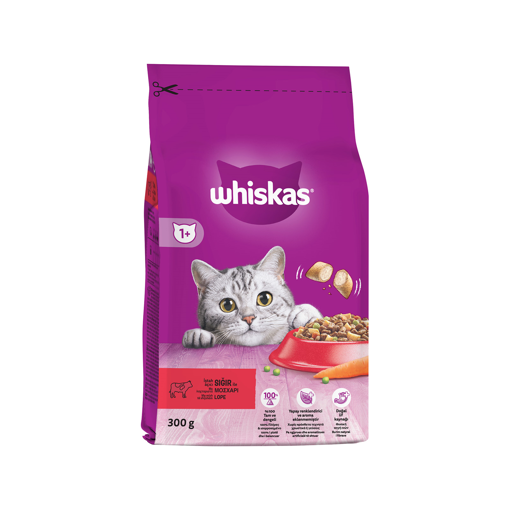 WHISKAS ADULT ΜΟΣ&ΓΕΜ ΚΡΟΚΕΤΕΣ 300g