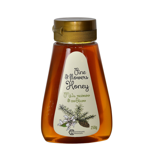ΜΕΛΙ SQUEEZE ΠΕΥΚΟΥ ΚΑΙ ΑΝΘΕΩΝ 250g