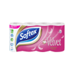 SOFTEX ΧΑΡΤΙ ΥΓΕΙΑΣ VELVET 155Φ 8Τ