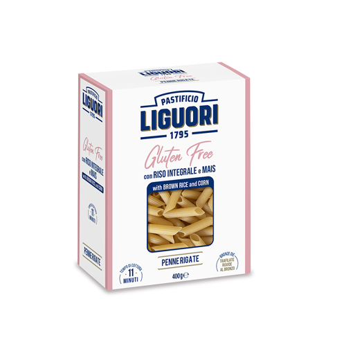 LIGUORI PENNE RIGATE N42 GLUTEN FREE 400g