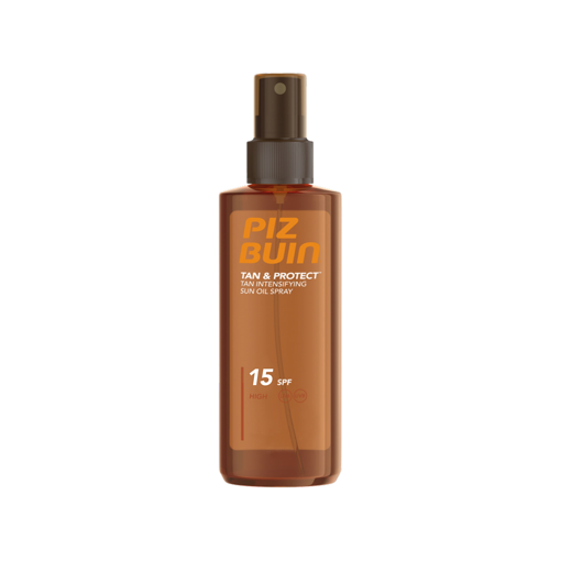 P/B TAN+PROT SPRAY OIL SPF15 150ml