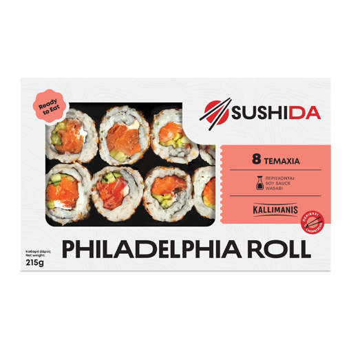 SUSHIDA PHILADELPHIA ROLL 215g