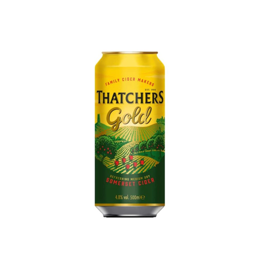 THATCHERS GOLD CAN CIDER 500ml