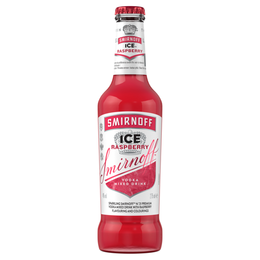 SMIRNOFF ICE ΒΟΤΚΑ RASPBERRY 275ml